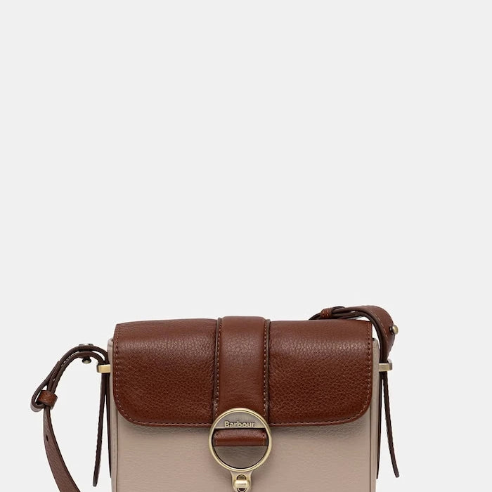Barbour чанта crossbody дамска от кожа Rosa