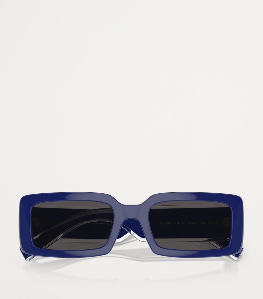 Blue Injected 0DG6187 Sunglasses