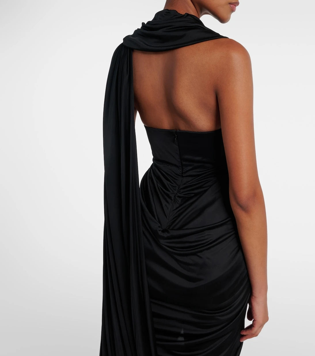 Loewe - Draped midi dress