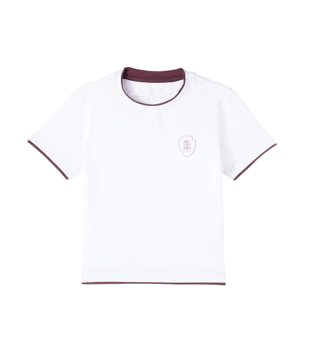 Brunello Cucinelli Kids - تيشيرت بطبعة