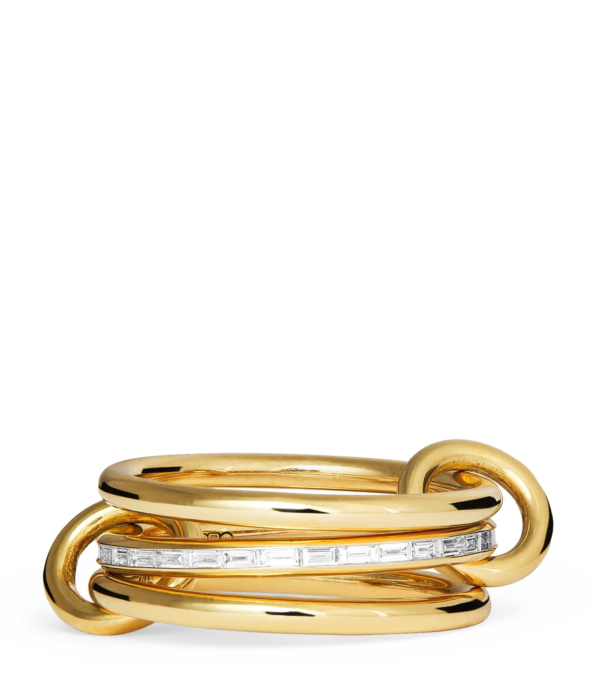 Yellow Gold and Diamond Sonja Ring