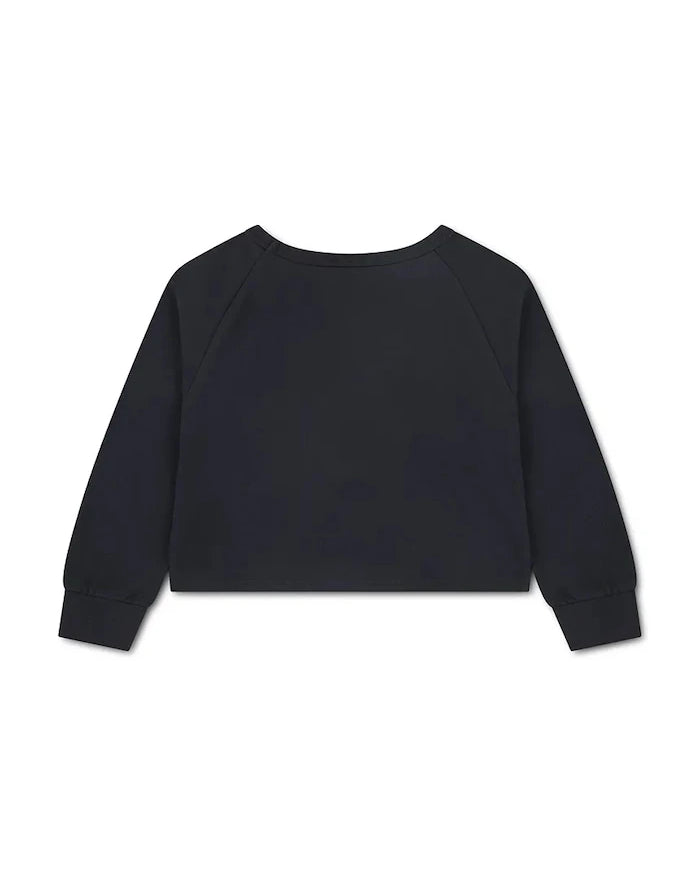 Levi's çocuklar için pamuklu uzun kollu bluz HEART KNIT TOP