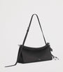 Alaïa Black Medium Leather Le Click East West Shoulder Bag