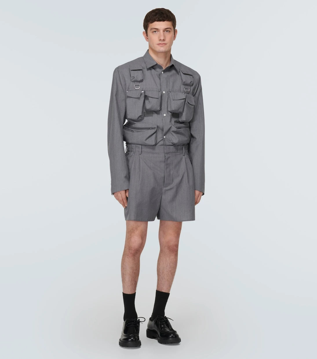 Prada - Wool and mohair shirt