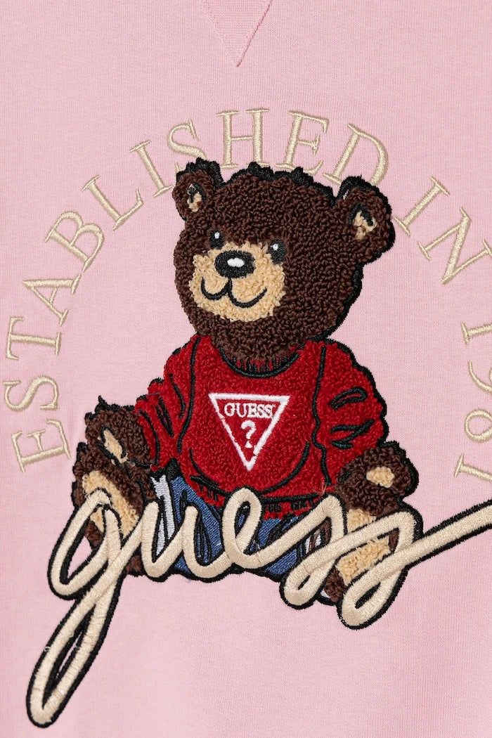 Детски памучен суичър Guess