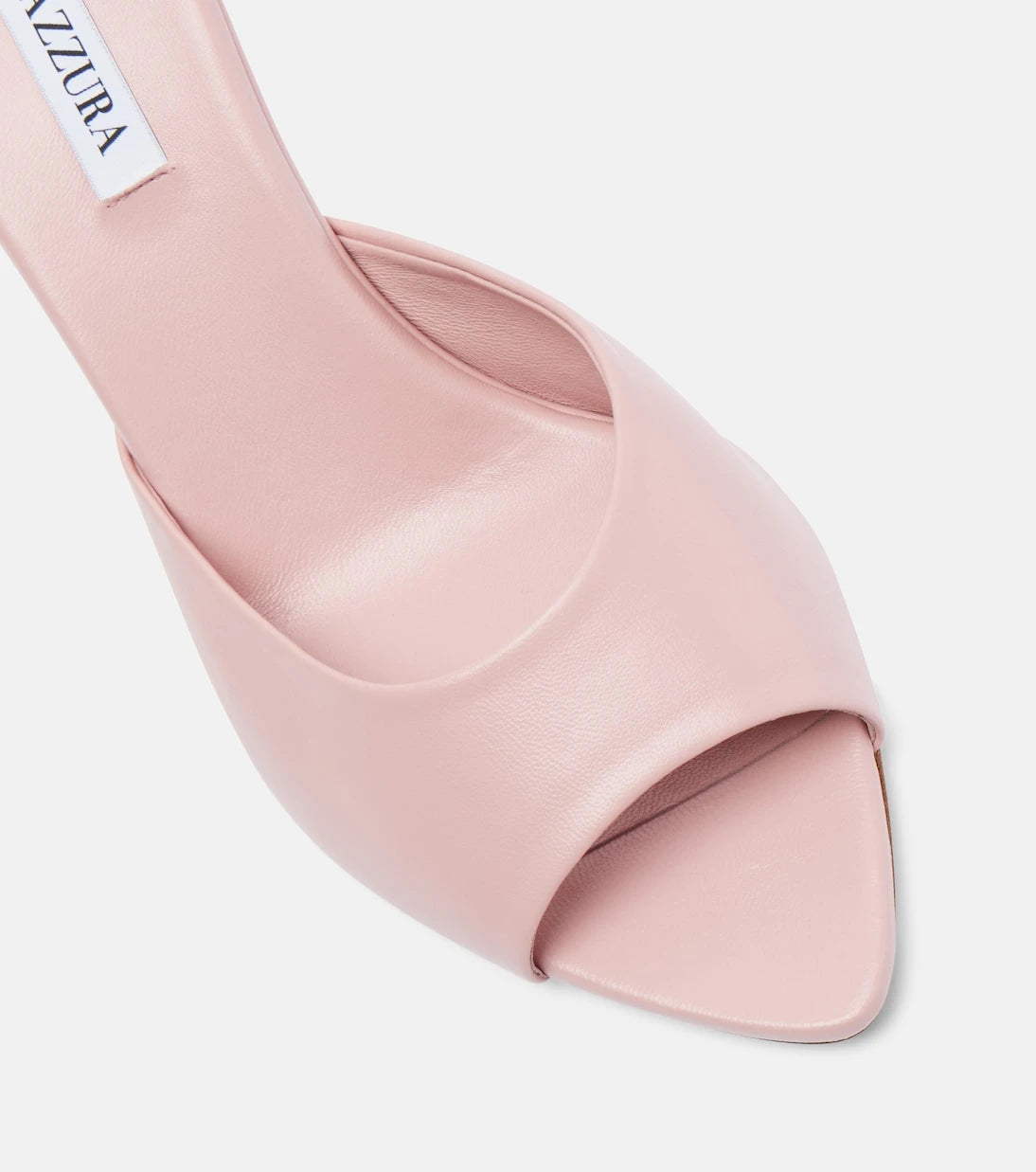 Aquazzura - Bisous 65 leather mules