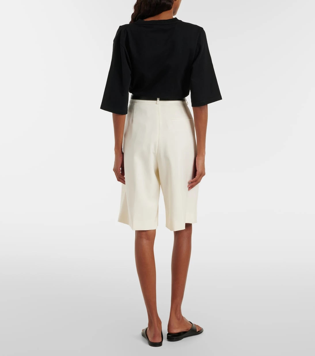 Róhe - Virgin wool Bermuda shorts