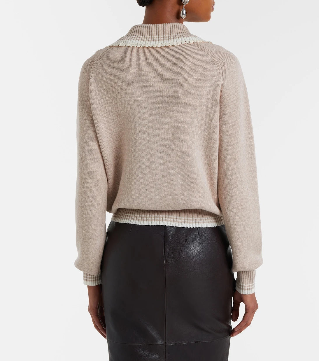 Magda Butrym - Cotton and cashmere cardigan