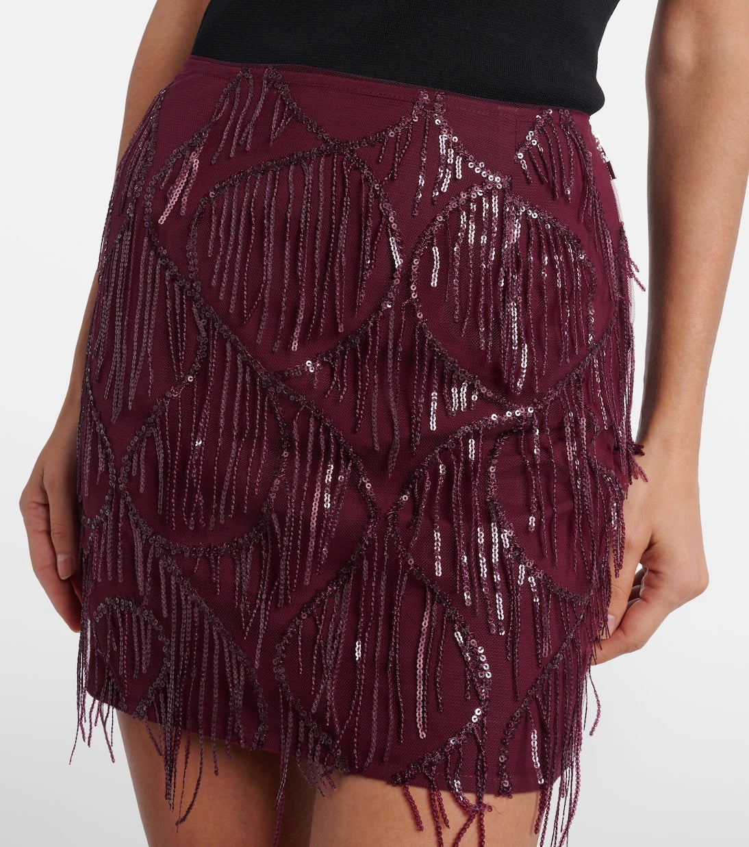 Rotate - Sequined miniskirt