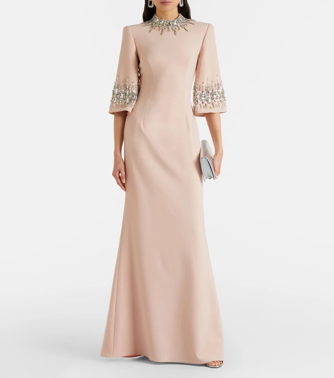 Jenny Packham - Ilana crystal-embellished gown