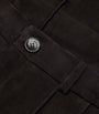 Aeron Black Suede Wenders Trousers
