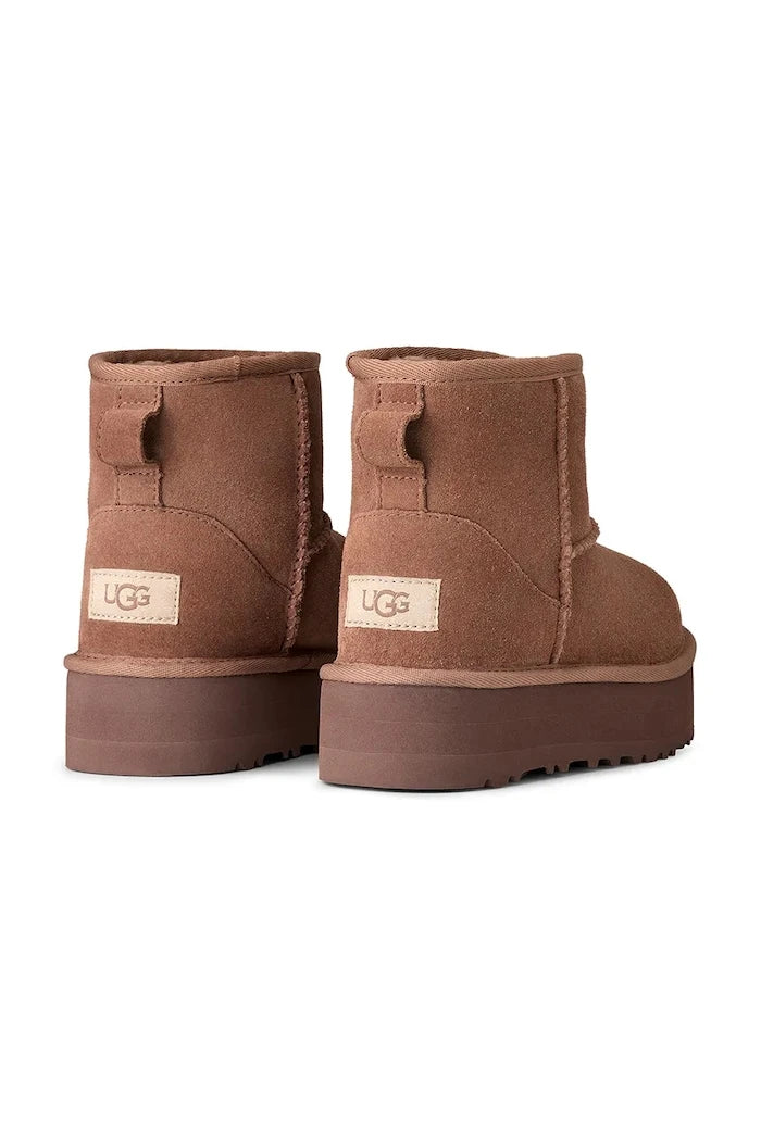 UGG KIDS CLASSIC MINI PLATFORM Çocuk Süet Apre Ski Botları