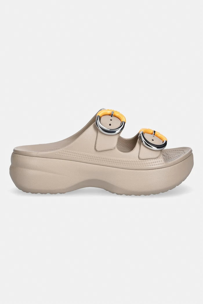Crocs Platform Kadın Saturday Platform Dipped Buckle Sandal