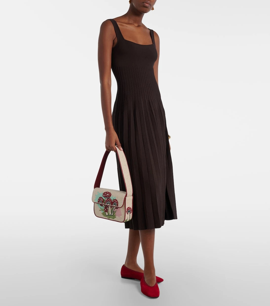 Staud - Tommy beaded shoulder bag