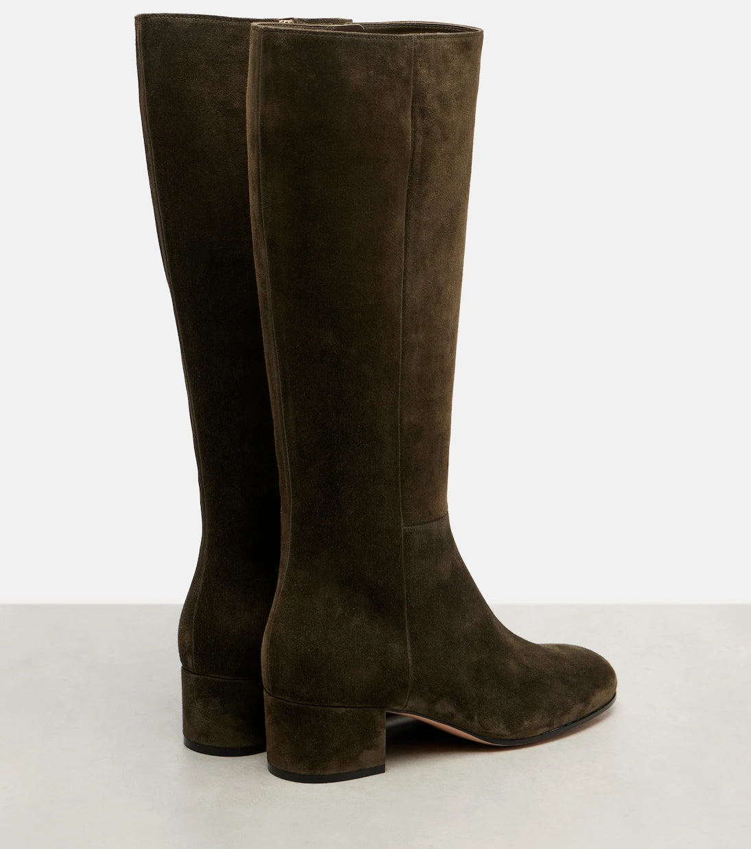 Gianvito Rossi - Joelle 45 suede knee-high boots