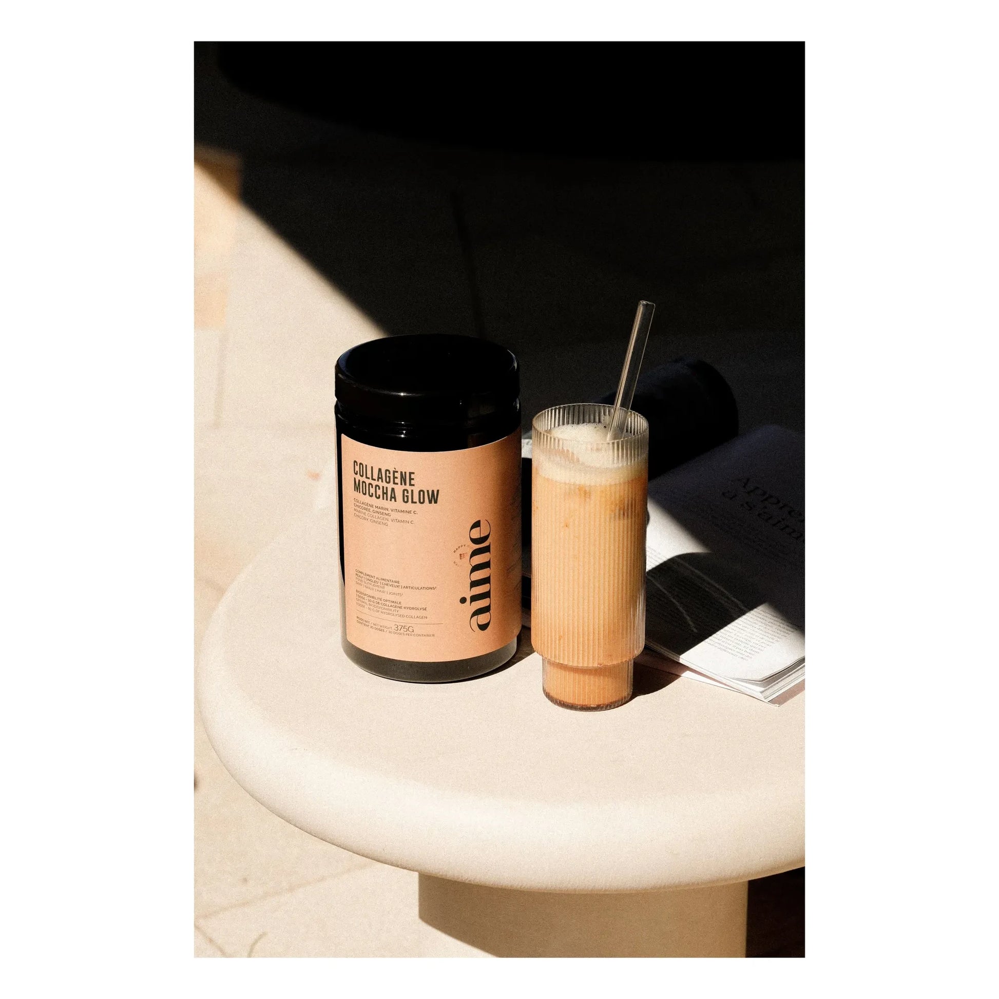 AIME - Collagen Food Supplement Moccha Glow - 30 days