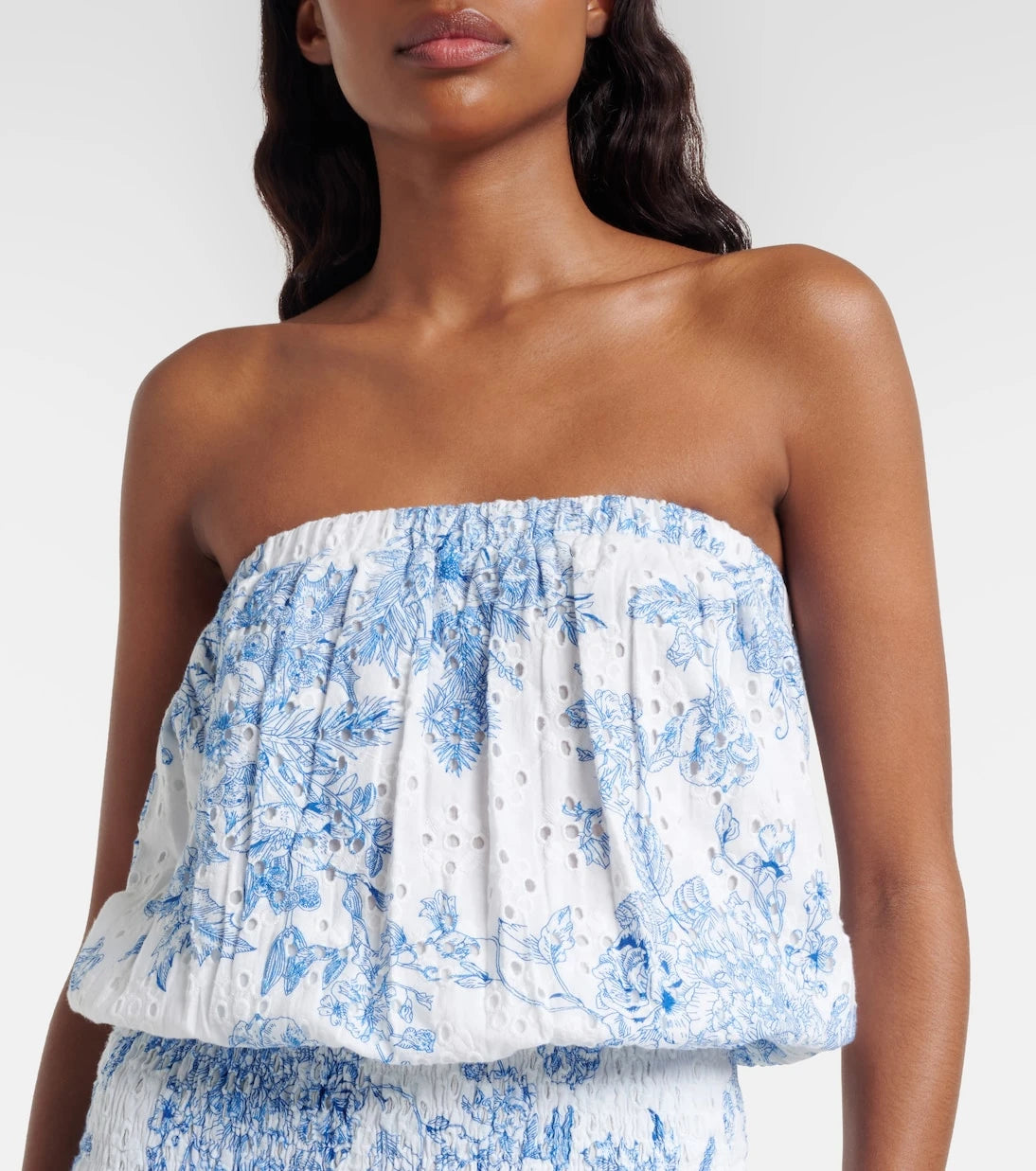 Melissa Odabash - Naomi broderie anglaise jumpsuit