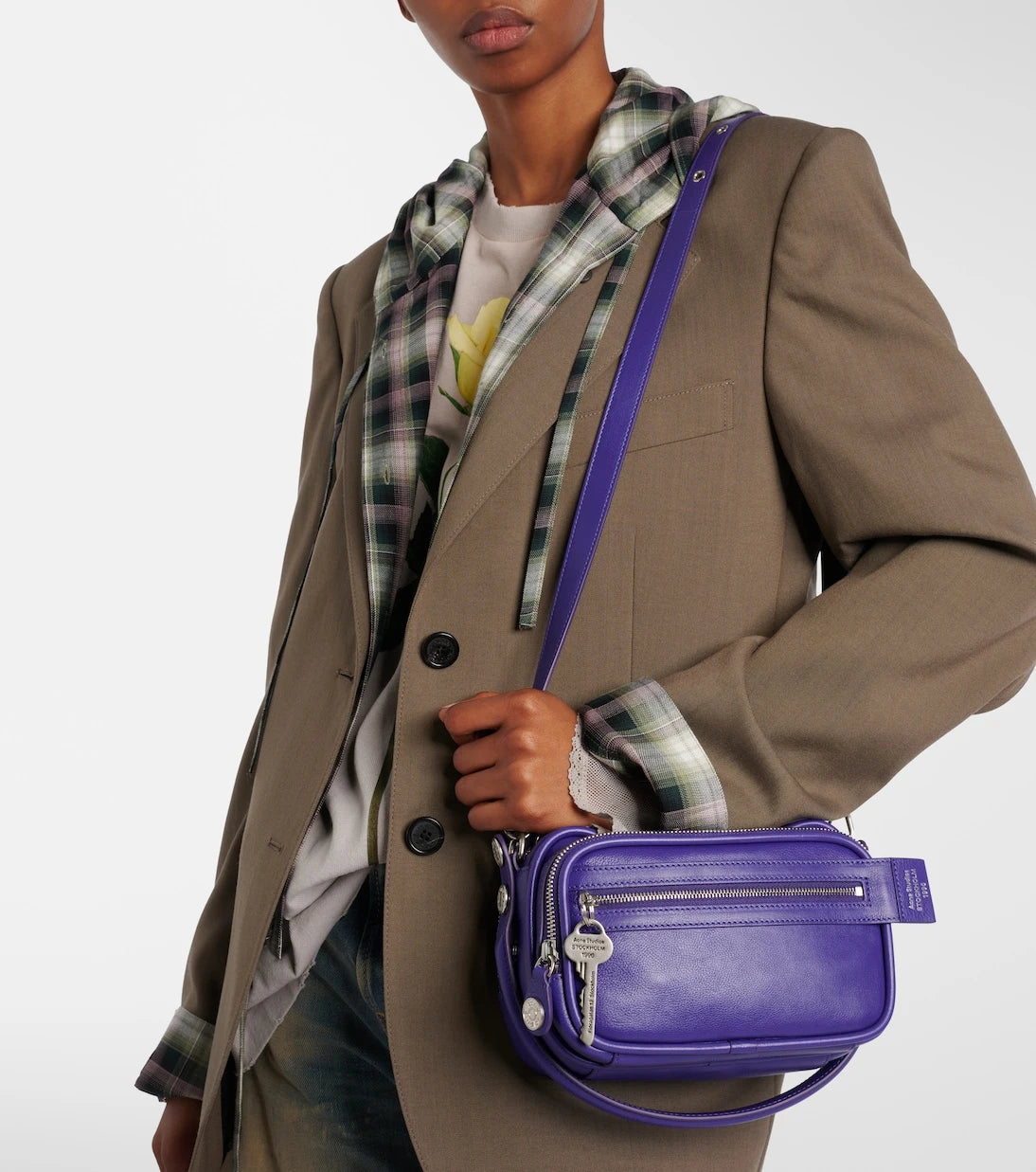 Acne Studios - Camero Kit Mini leather top-handle bag