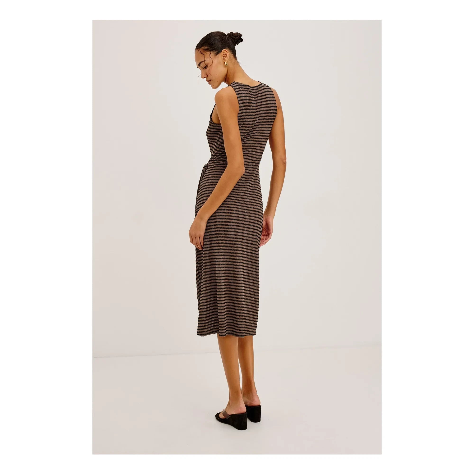 Rails - Ricky Stripes Dress | Chocolate