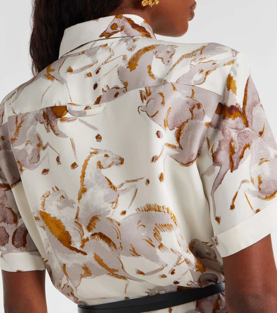 Altuzarra - Kiera printed silk shirt dress