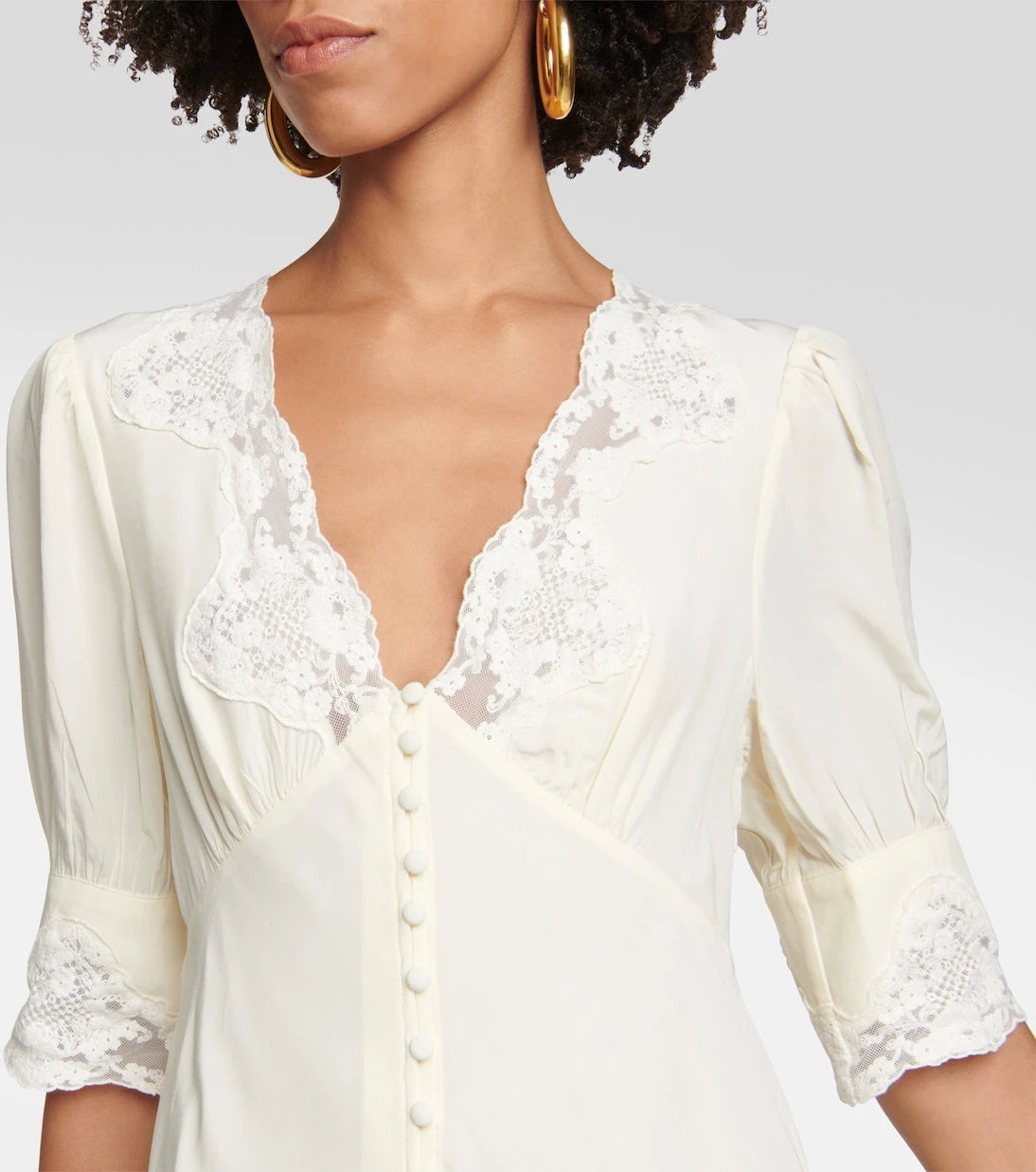 Rixo - فستان سيمون طويل مطرز للعرائس