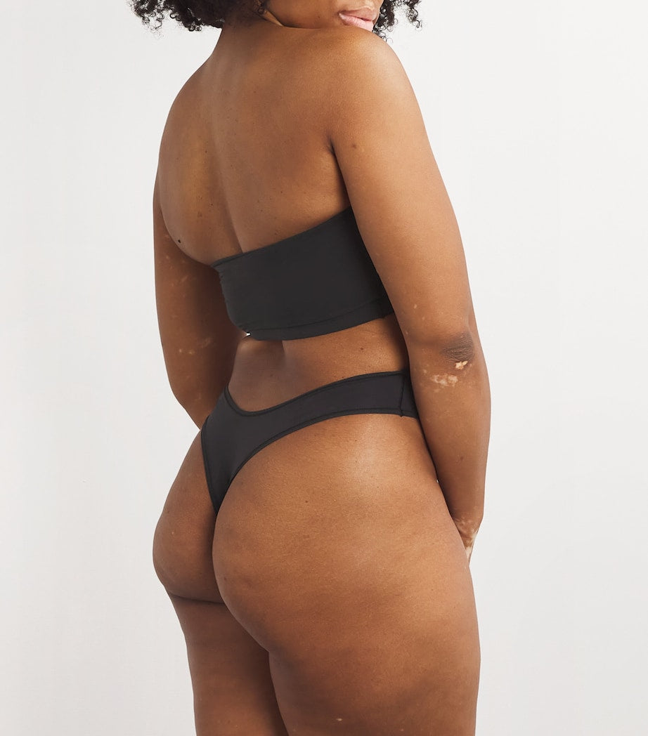 Skims Black Fits Everybody Cheeky Thong