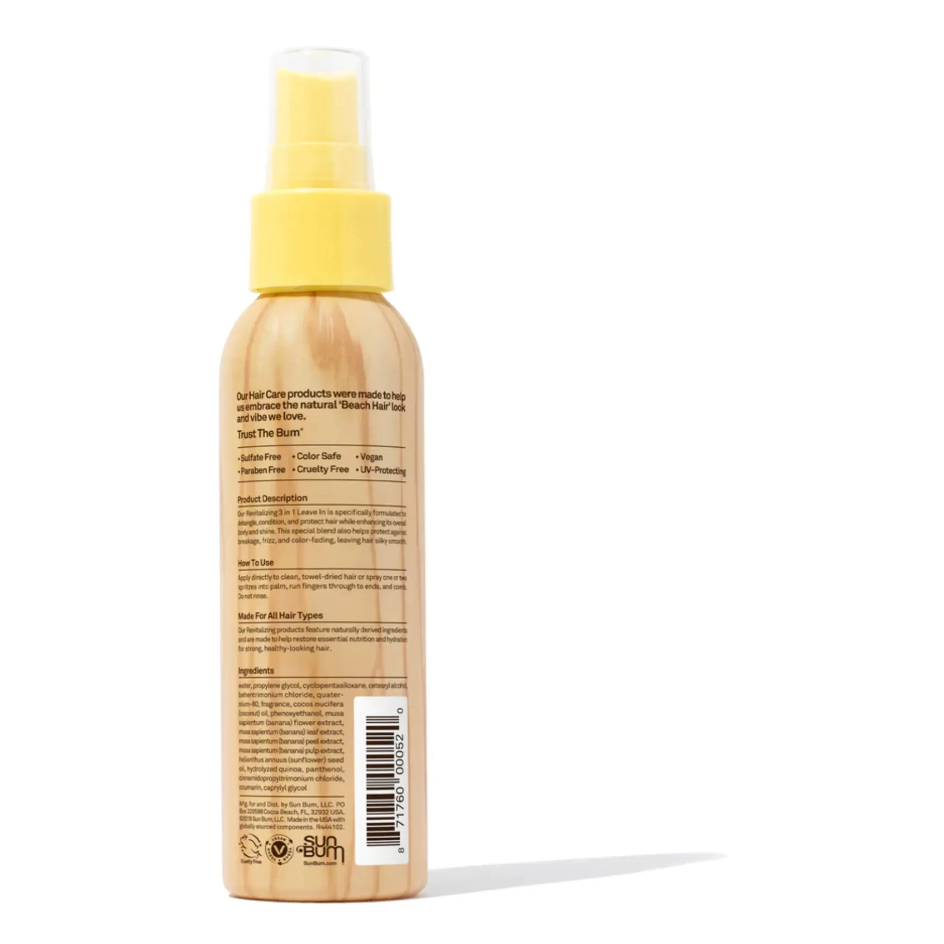 Sunbum - Revitalizing leave-in hair care - 118 ml