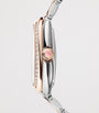 Bvlgari Stainless Steel, Rose Gold and Diamond Serpenti Seduttori Watch 34mm