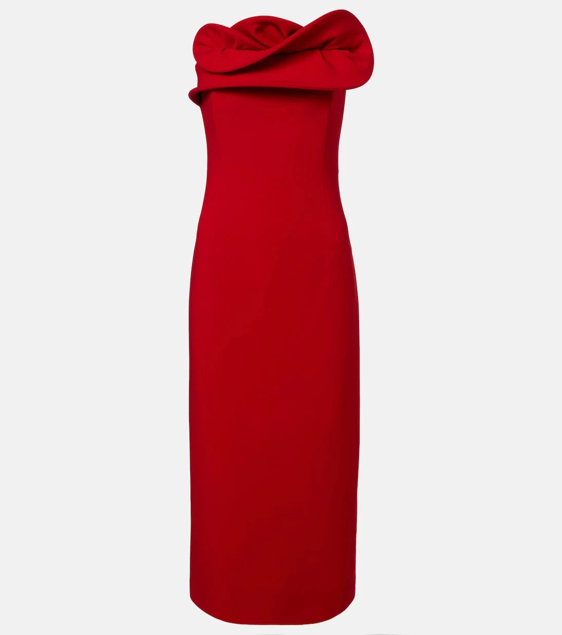 Magda Butrym - Wool-blend bustier dress