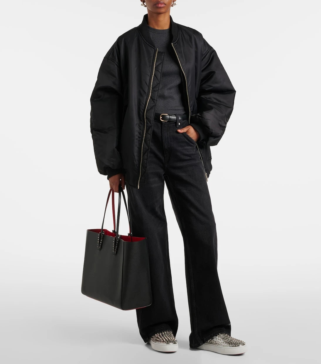 Christian Louboutin - Cabata Large leather tote bag