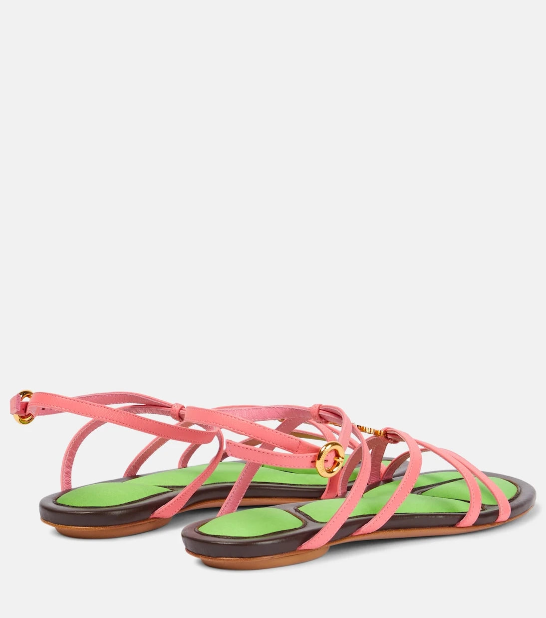 Jacquemus - Embellished leather sandals