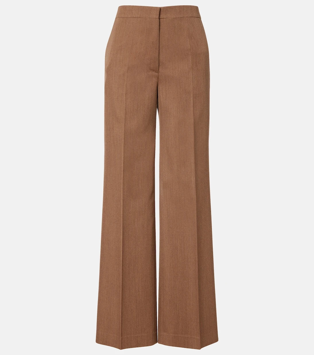 Fforme - Agel high-rise virgin wool wide-leg pants
