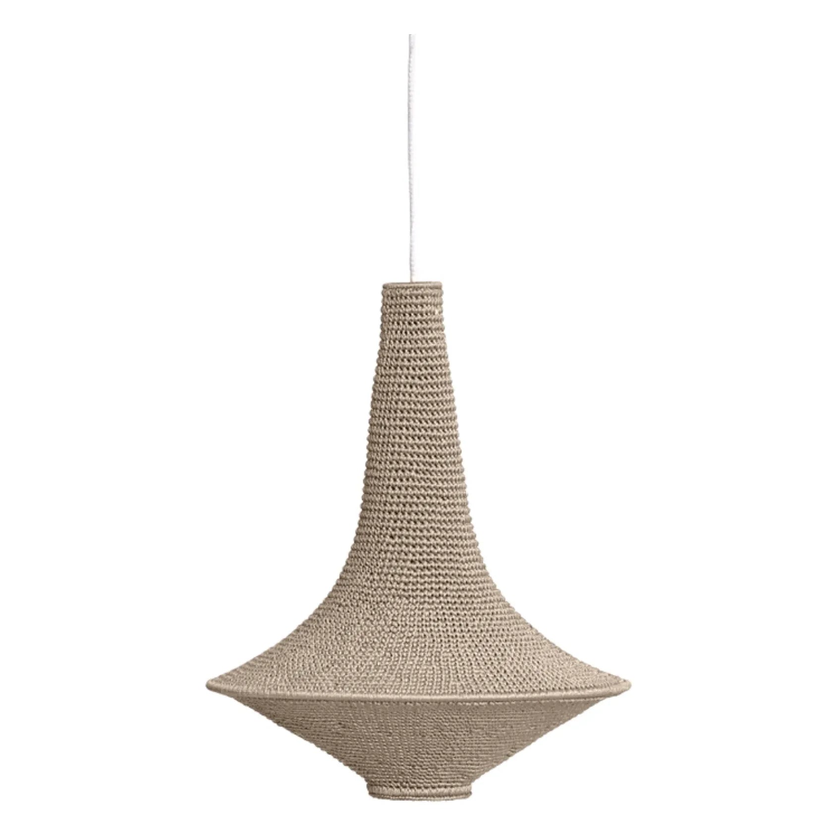 Hamimi - Wahad Crochet Suspension | Taupe brown