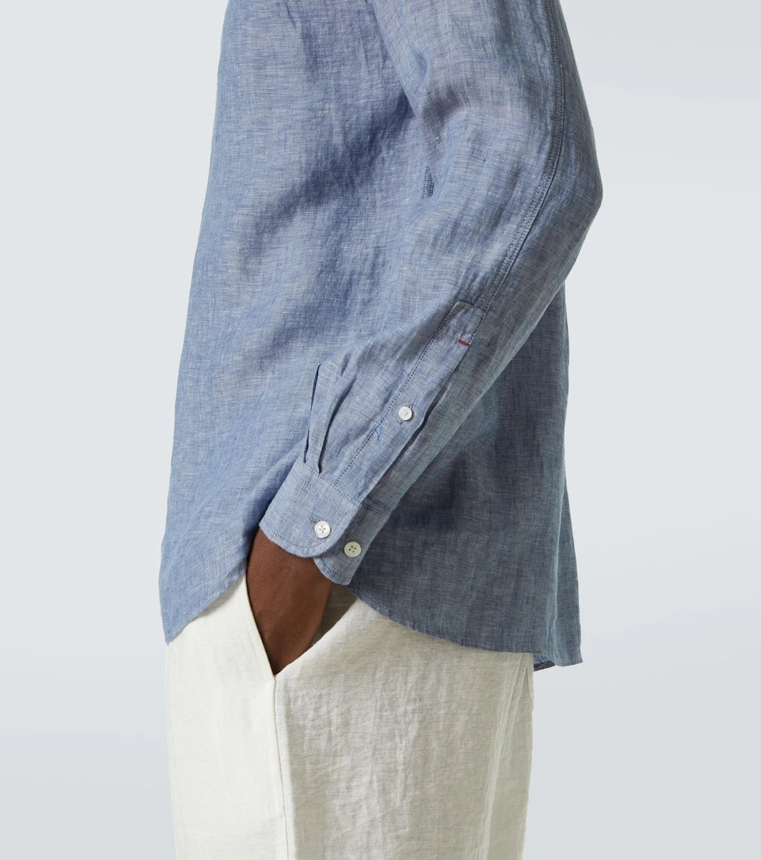 Orlebar Brown - Justin linen chambray shirt
