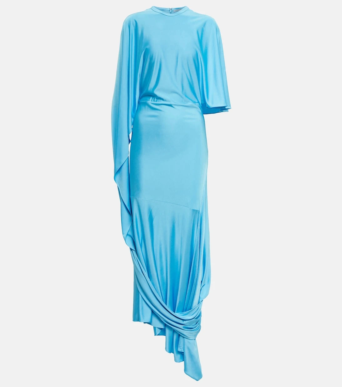 Stella McCartney - Draped asymmetric maxi dress