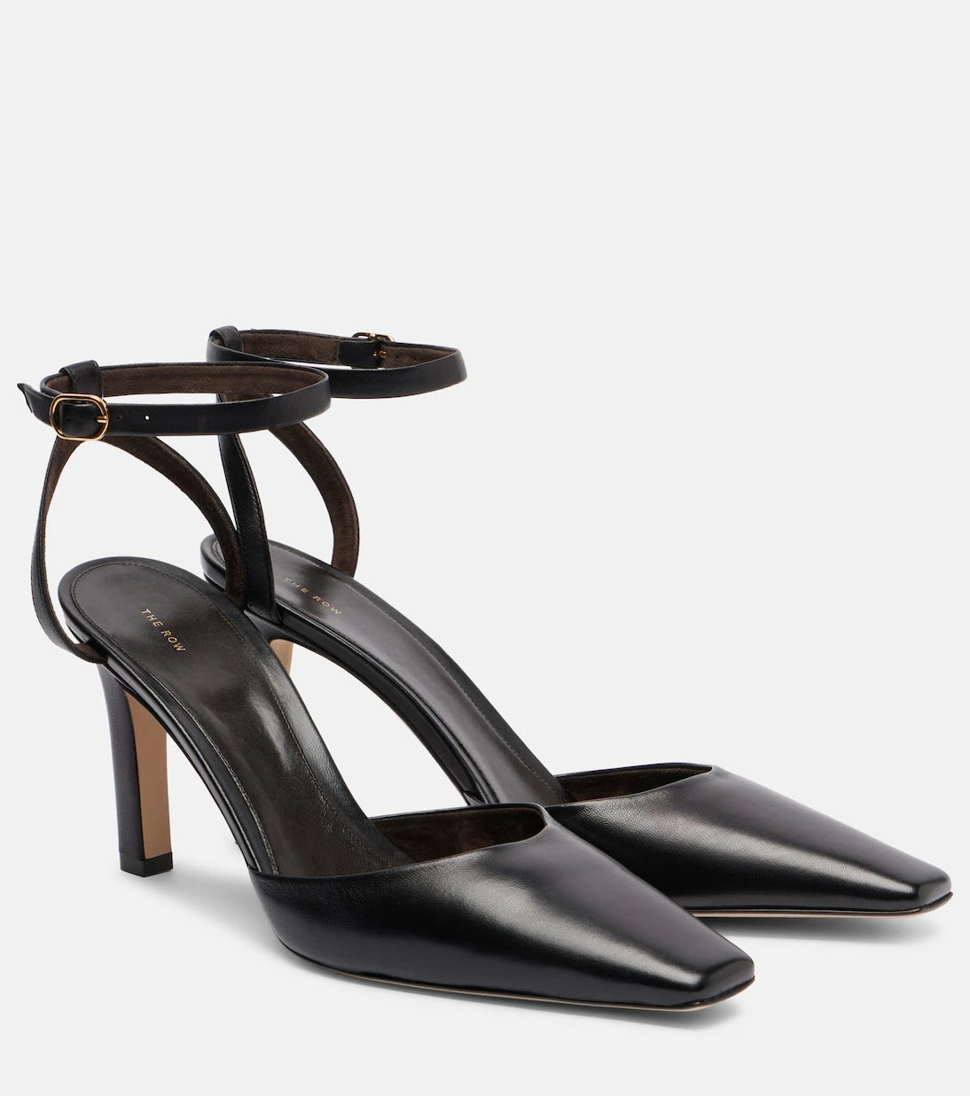 The Row - Carla 80 leather sandals