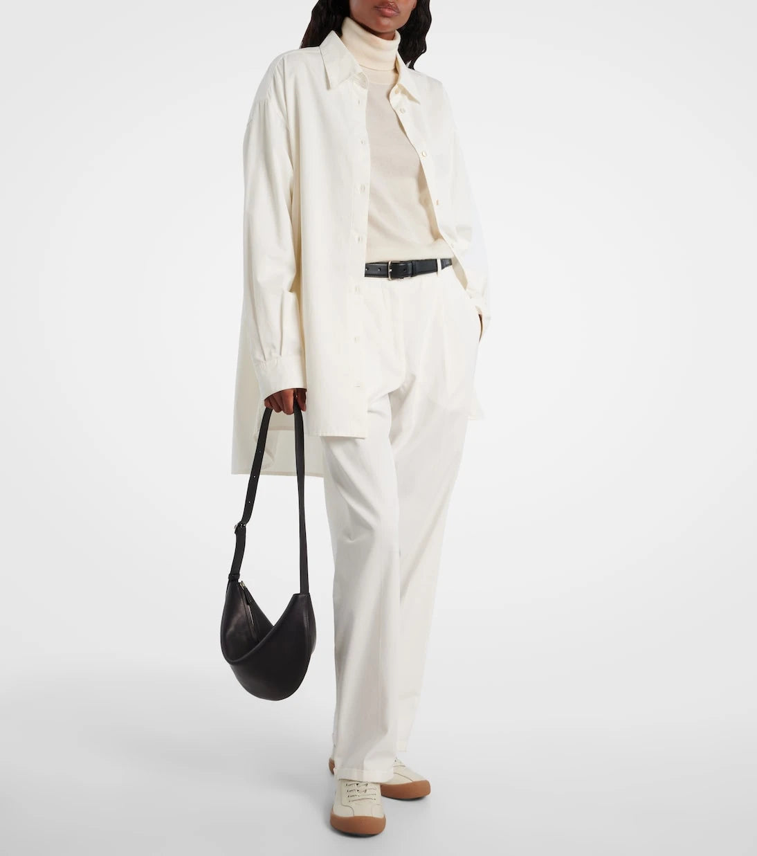 The Row - Jouvette Medium leather shoulder bag