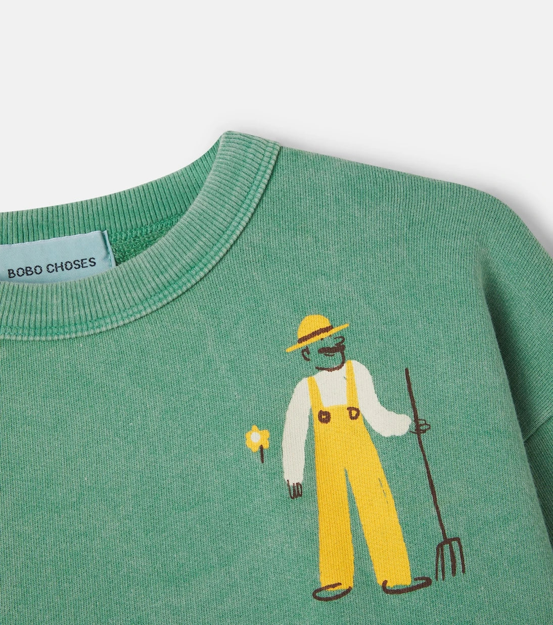 Bobo Choses - Farm Adventure cotton jersey sweatshirt
