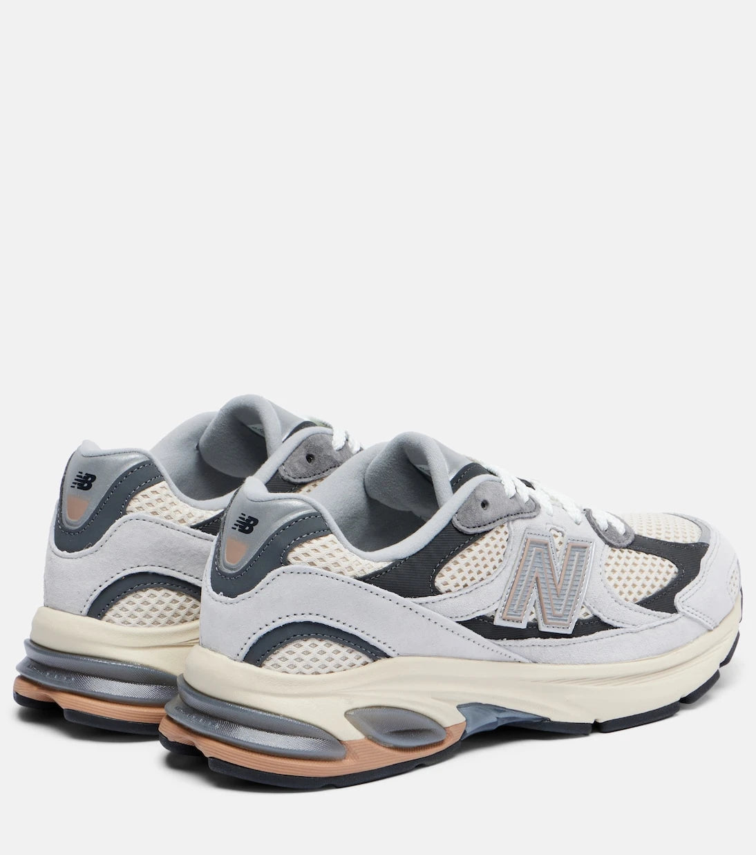 New Balance - 2010 leather and mesh sneakers