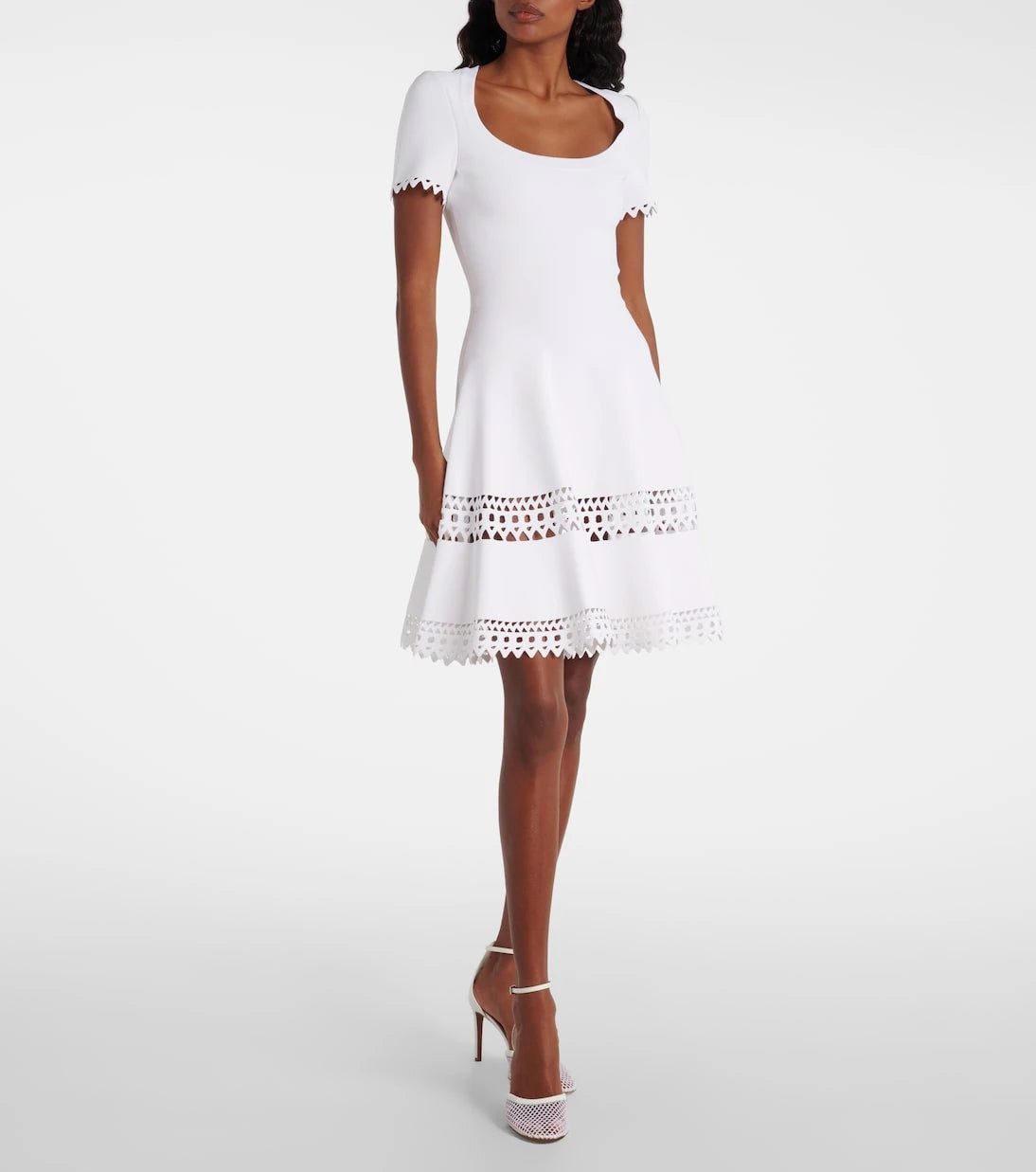 Alaïa - Vienne stretch-jersey minidress