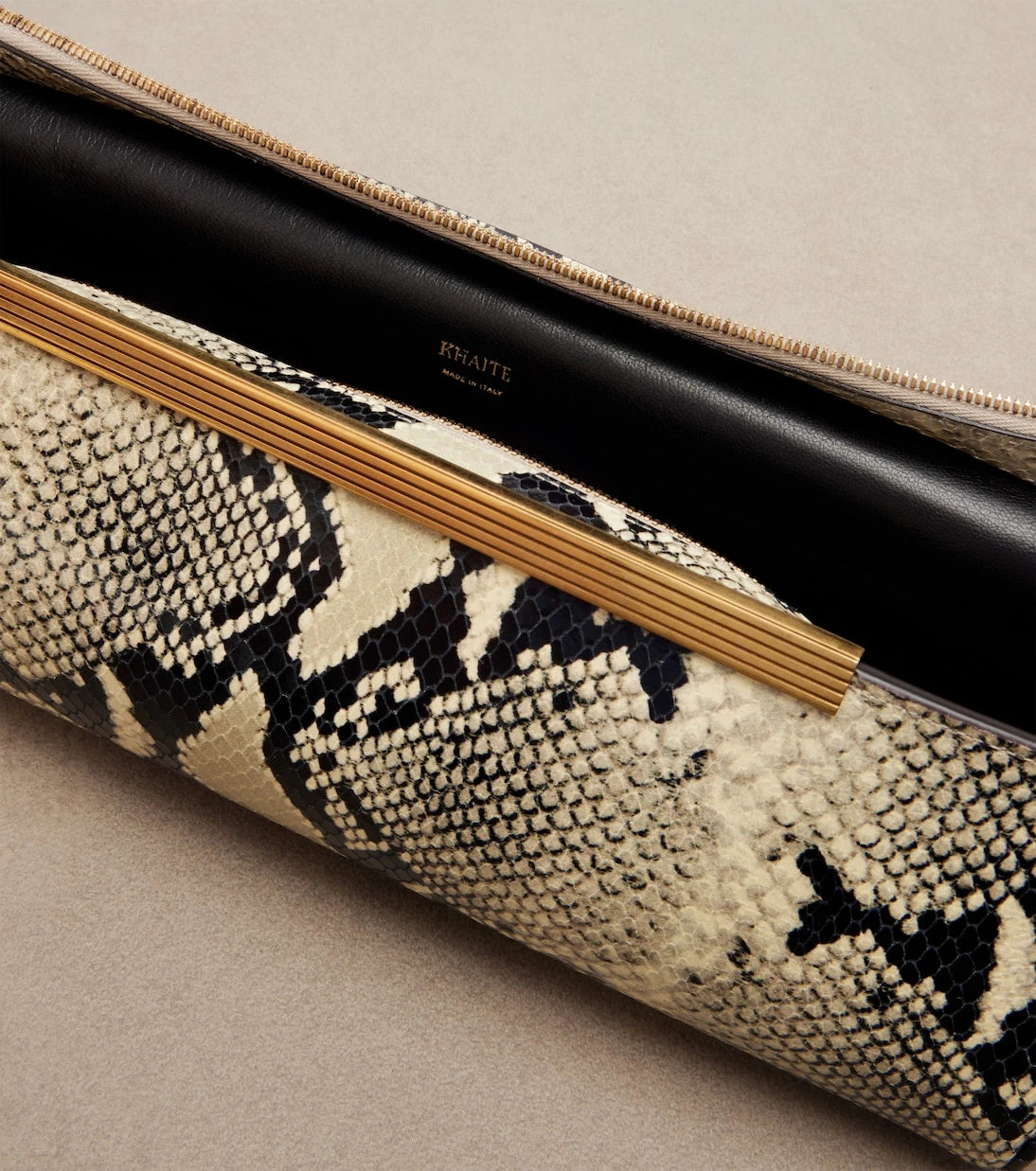 Khaite - Donna leather clutch