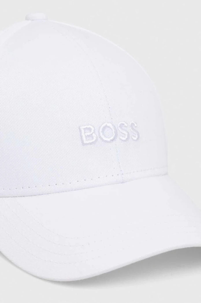 Памучна шапка с козирка BOSS Zed