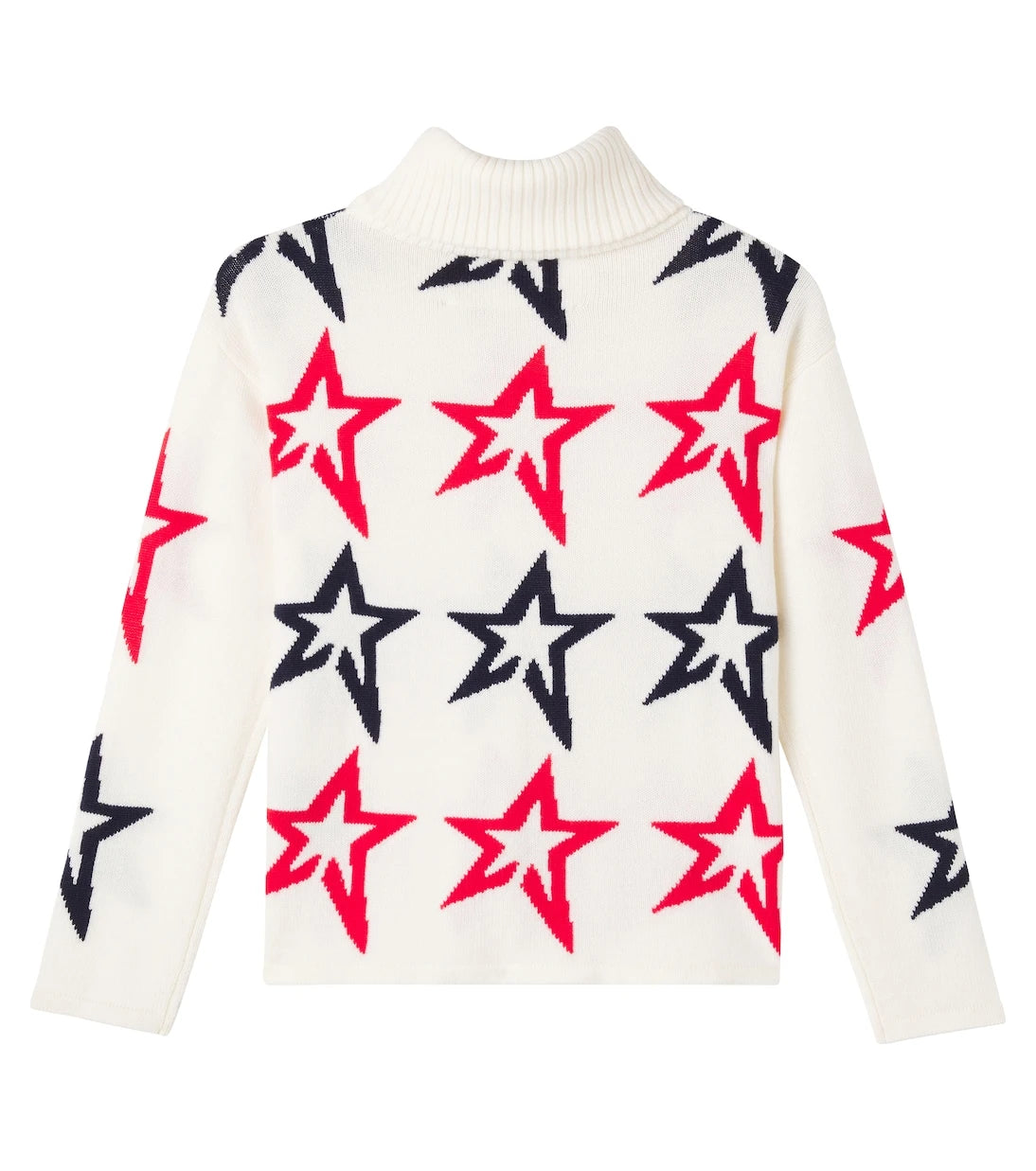 Perfect Moment Kids - Intarsia wool turtleneck sweater