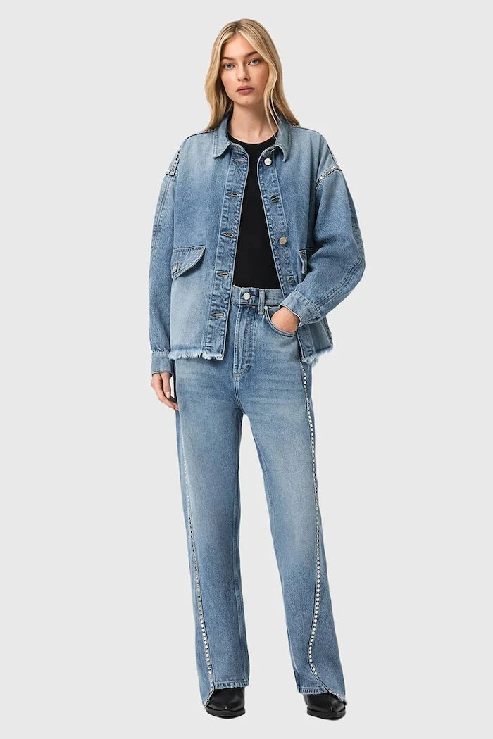 AllSaints дънки barrel дамски FRANKIE