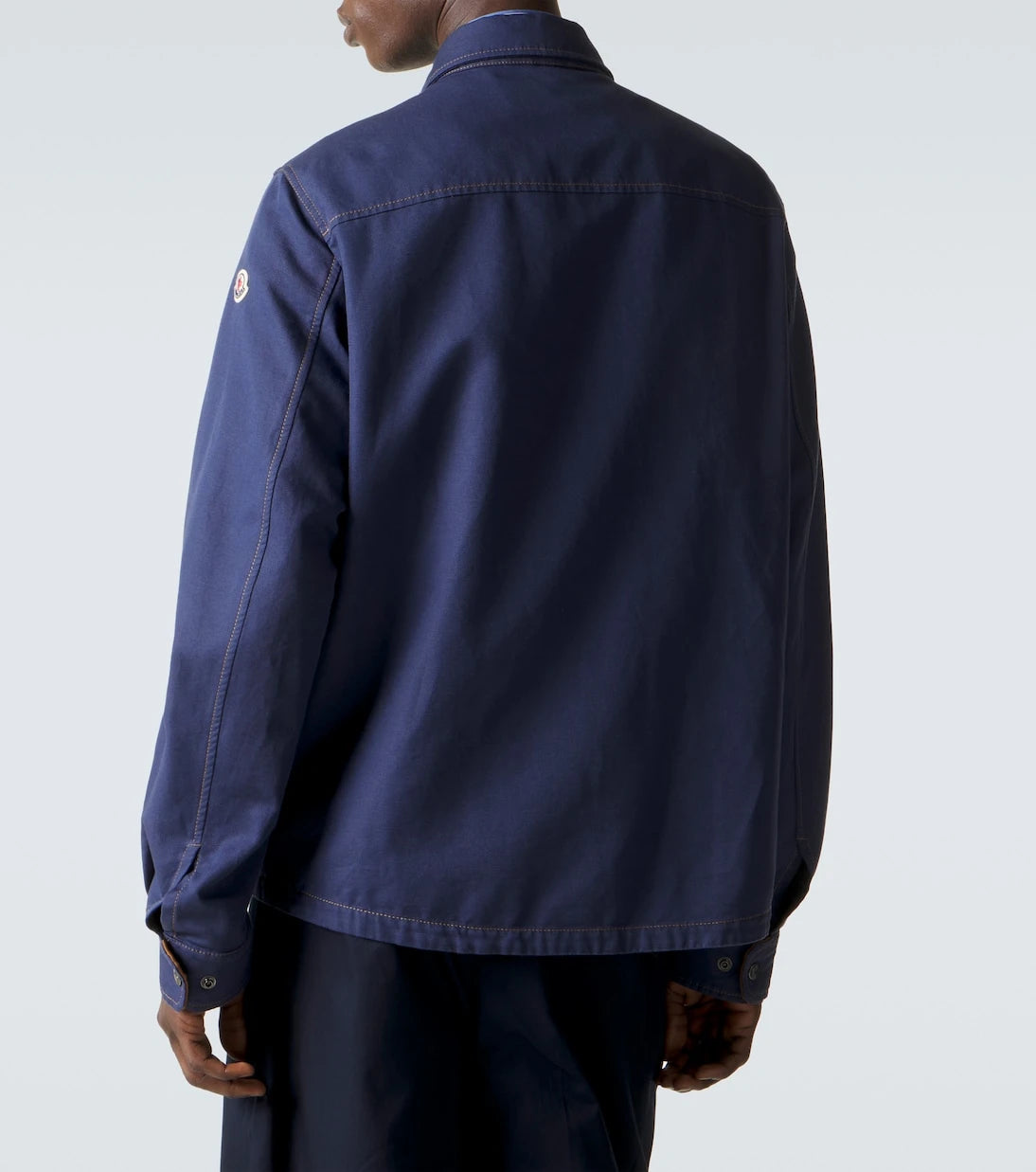 Moncler - Cotton and linen field jacket