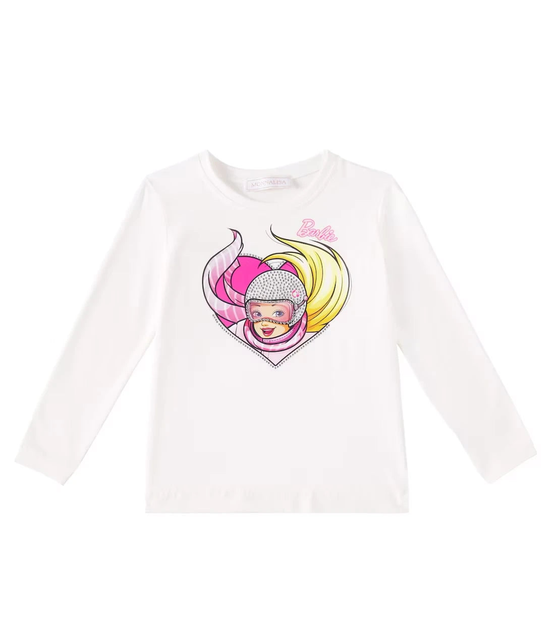 Monnalisa - x Barbie® cotton-blend T-shirt