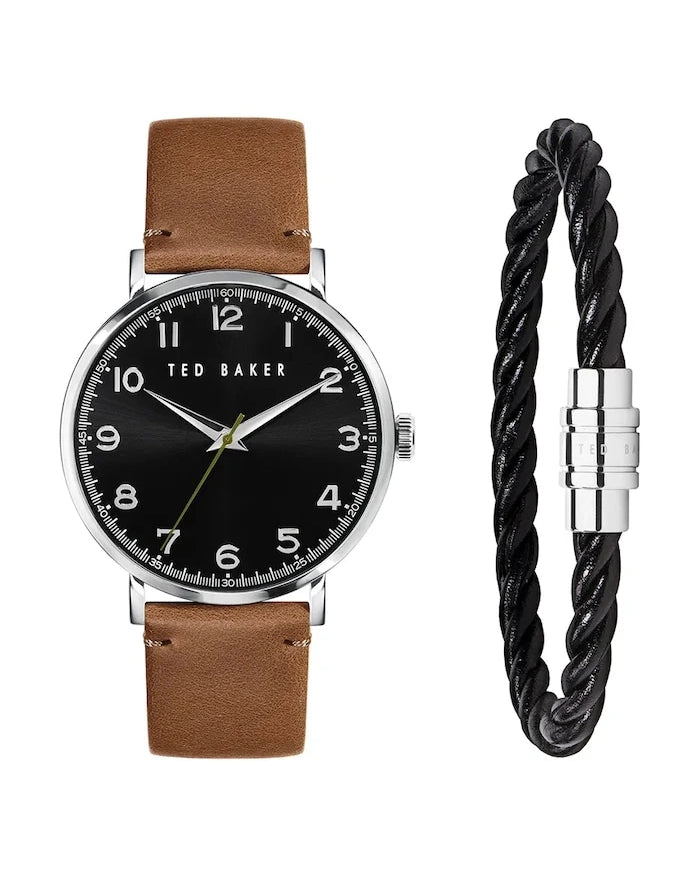Ted Baker Erkek Saat ve Bileklik Seti