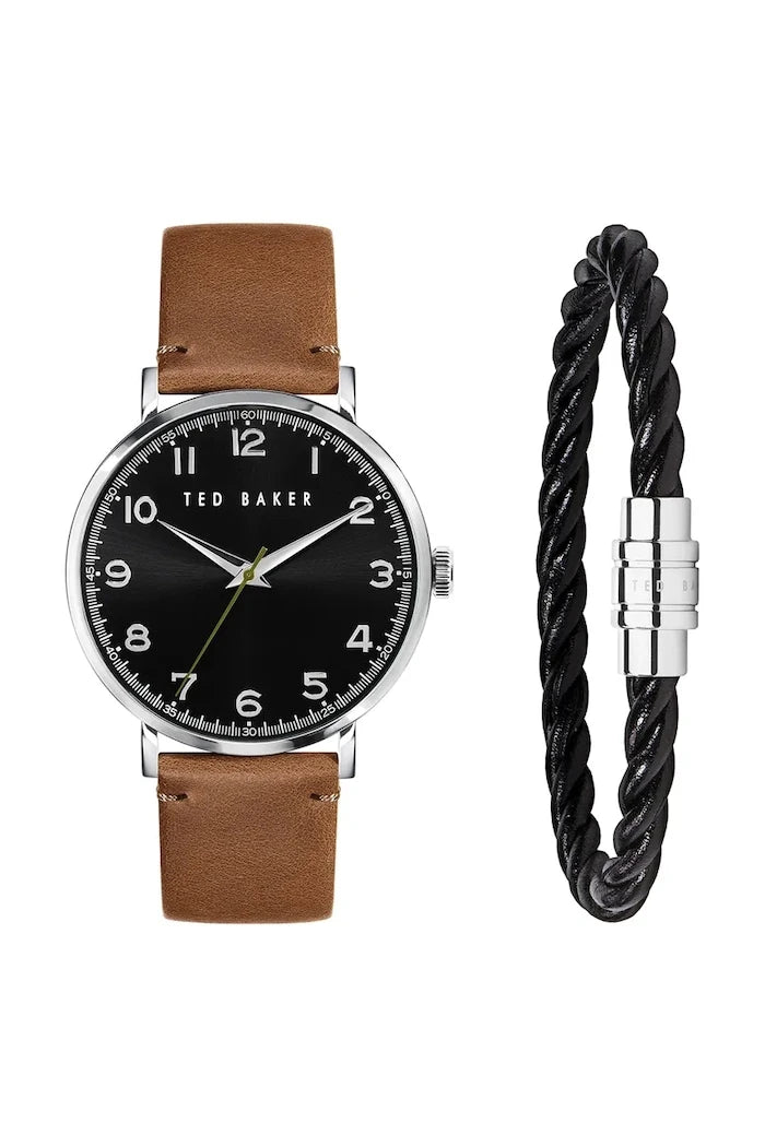 Ted Baker Erkek Saat ve Bileklik Seti