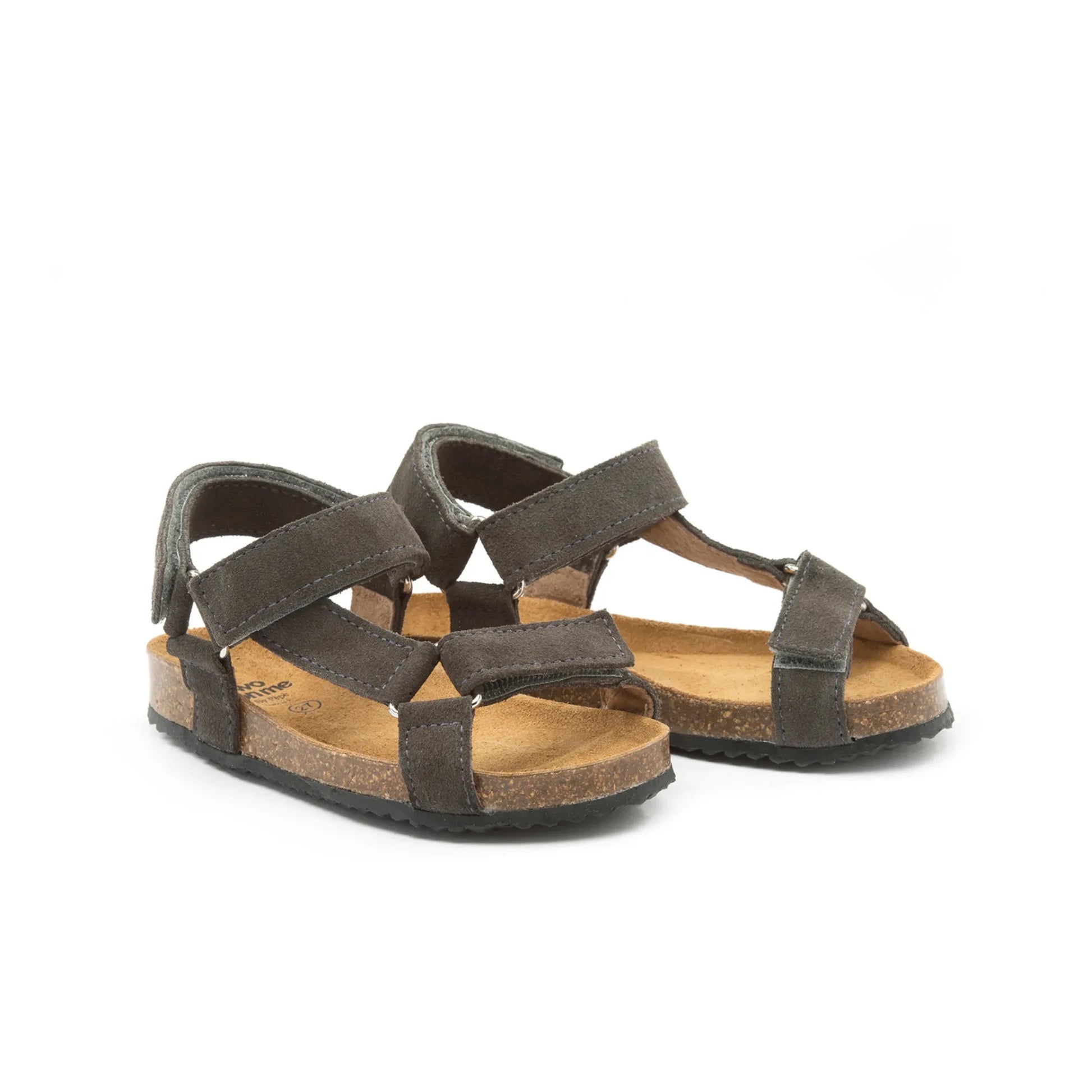Pèpè - Adjustable sandals - Two Con Me | Charcoal grey