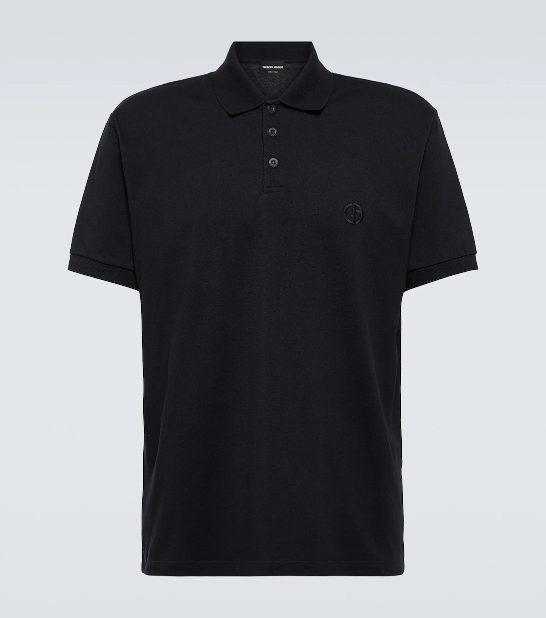 Giorgio Armani - Cotton-blend polo shirt